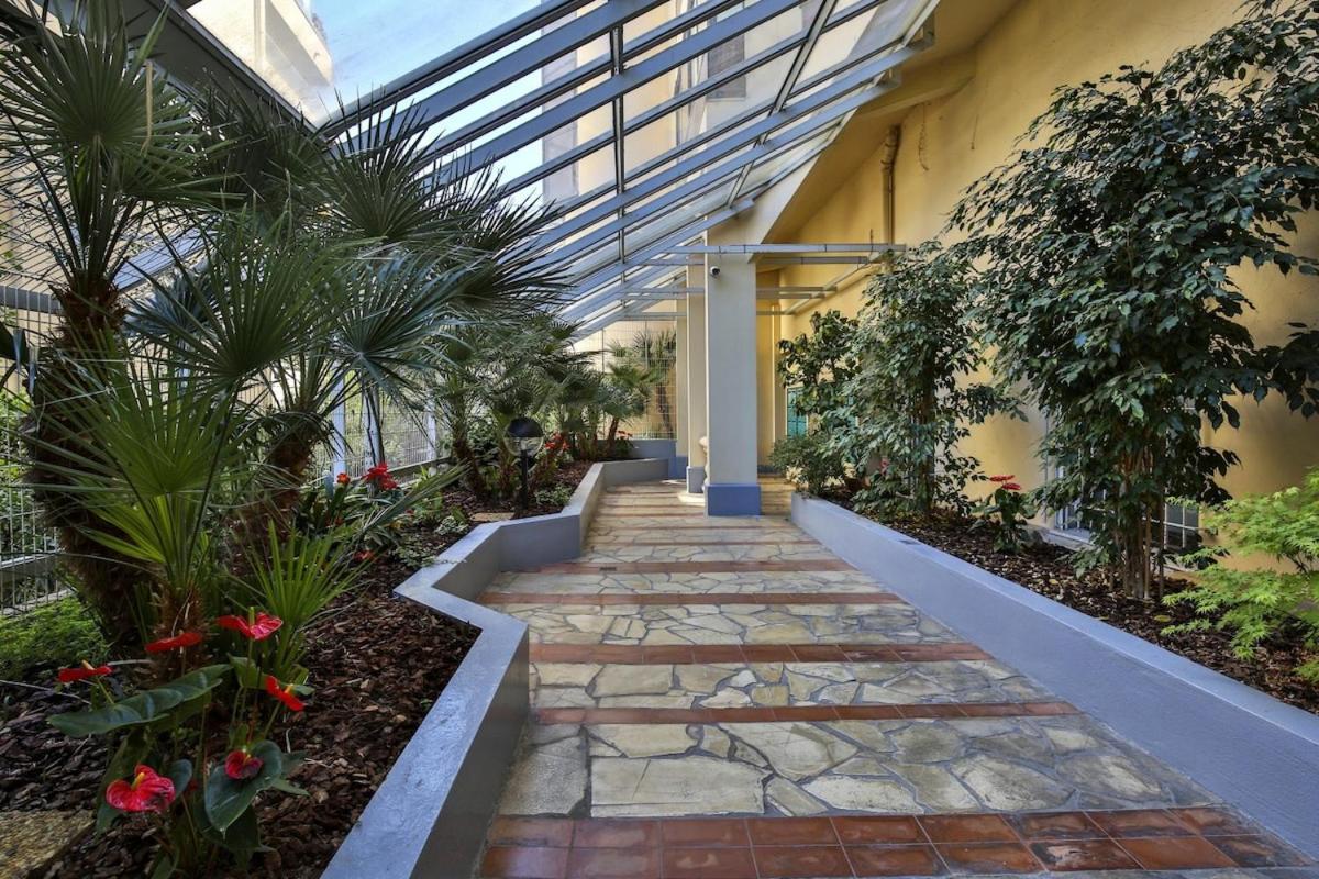 Balcon Vue Coulee Verte. Luxe Plein Coeur De Nice Exterior photo